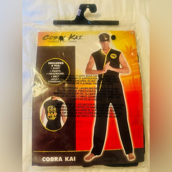 Adult Cobra Kai Halloween Costume - Picture 1 of 3